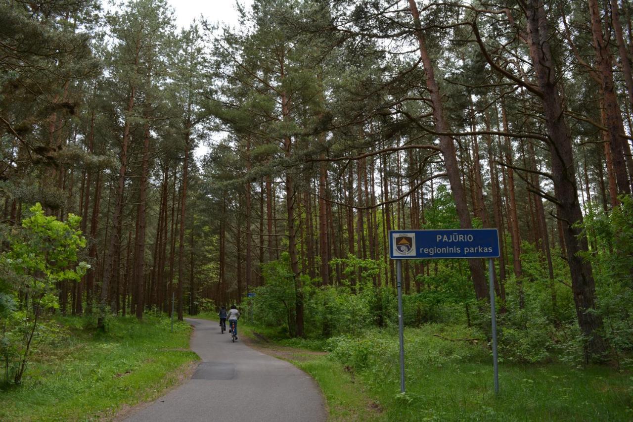 Gamtos Apsupty Apartment Palanga Bagian luar foto